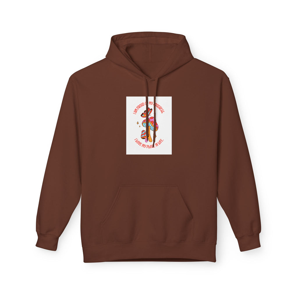 Cozy Fleece Hoodie for Every Occasion | Unisex Midweight Sweatshirt | Perfect Gift for Friends and Family, Relaxed Vibe, Casual Wear