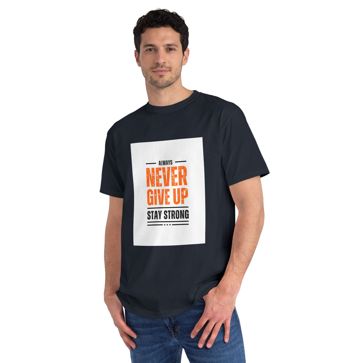 Inspirational Organic Unisex T-Shirt, Motivational Tee, Gift for Men and Women, Encouragement Apparel, Workout Shirt