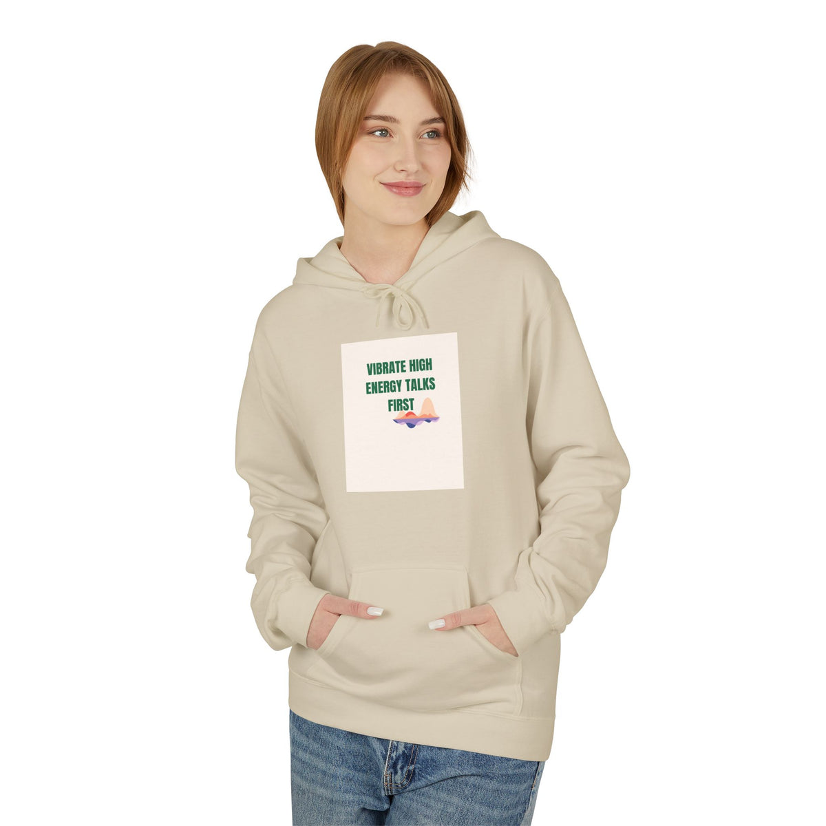 Inspirational Fleece Hoodie, Cozy Unisex Hoodie, Motivational Gift for Friends, Perfect for Everyday Wear, Warm and Comfy Sweatshirt
