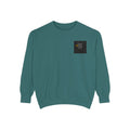 Cozy Unisex Garment-Dyed Sweatshirt with Unique Design, Casual Layering Piece, Perfect Gift for Holidays, Stylish and Comfortable