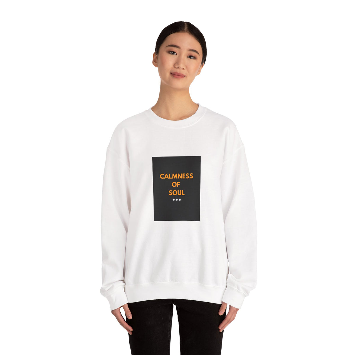Sweatshirt | Cozy Unisex Crewneck, Perfect for Relaxation, Gift for Mindfulness, Casual Wear
