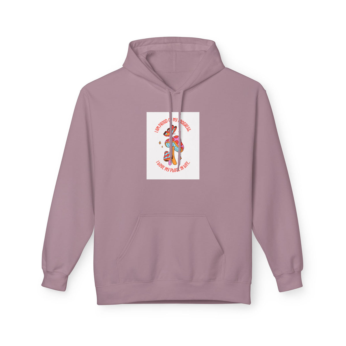 Cozy Fleece Hoodie for Every Occasion | Unisex Midweight Sweatshirt | Perfect Gift for Friends and Family, Relaxed Vibe, Casual Wear