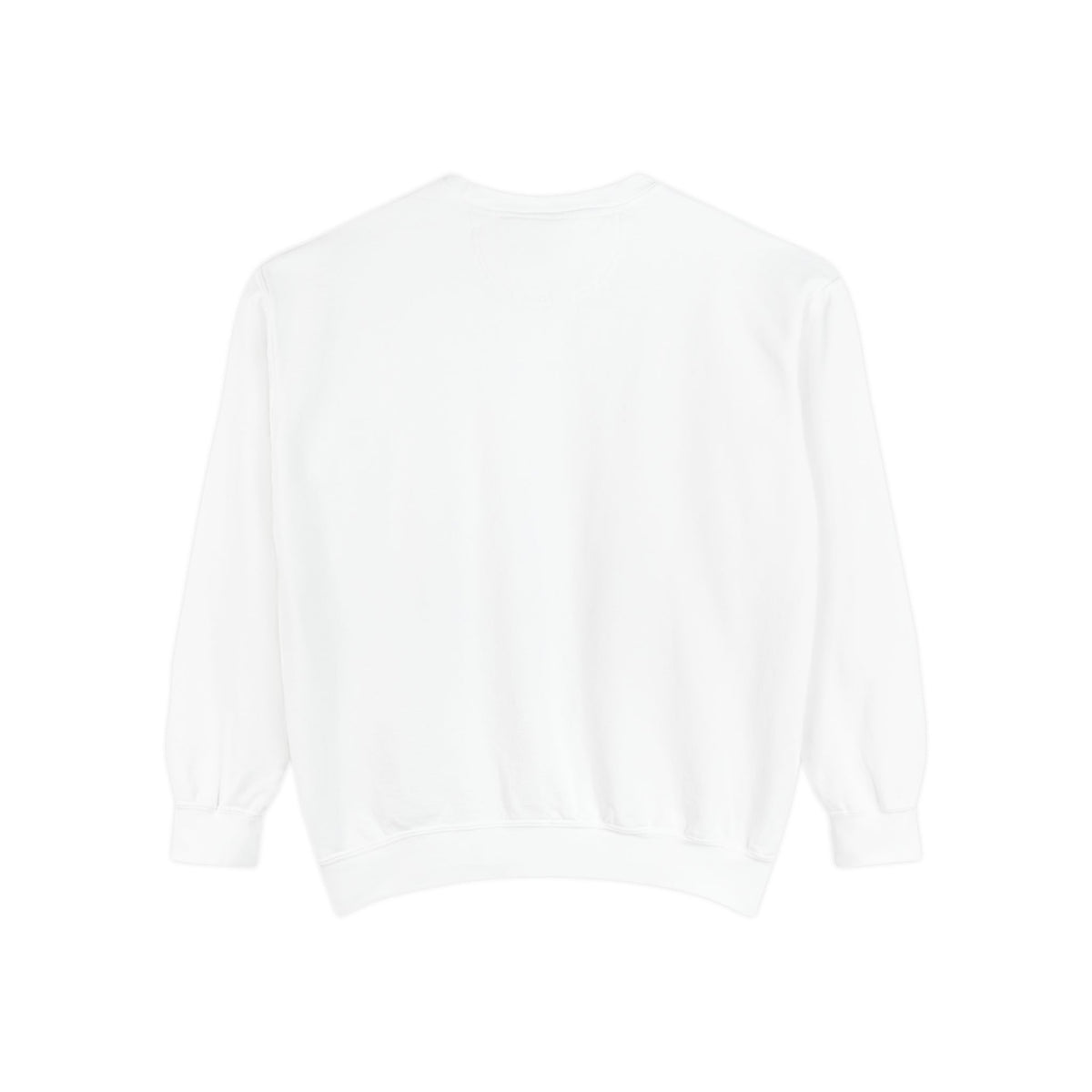 Cozy Unisex Garment-Dyed Sweatshirt with Unique Design, Casual Layering Piece, Perfect Gift for Holidays, Stylish and Comfortable