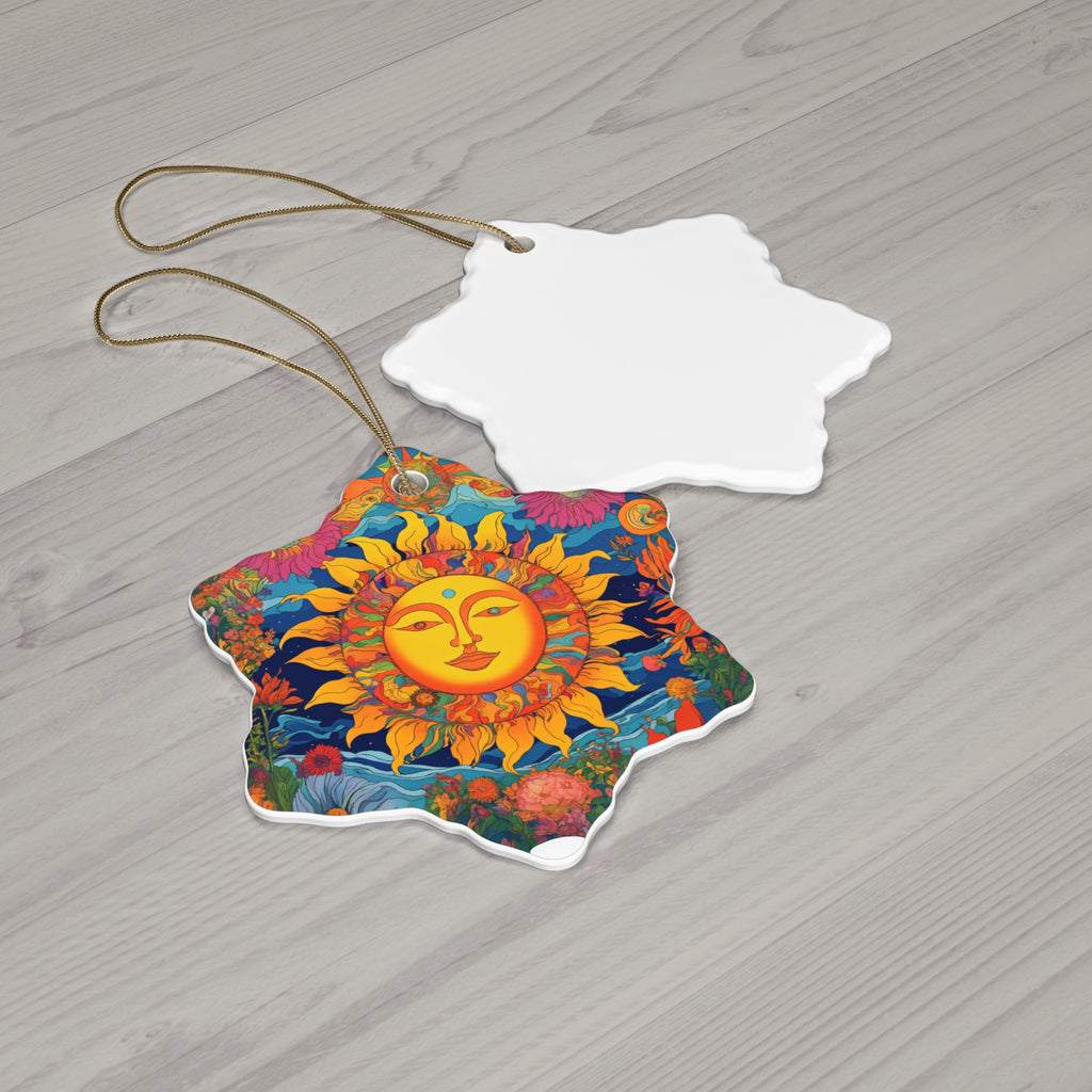 Ceramic Ornament, 4 Shapes