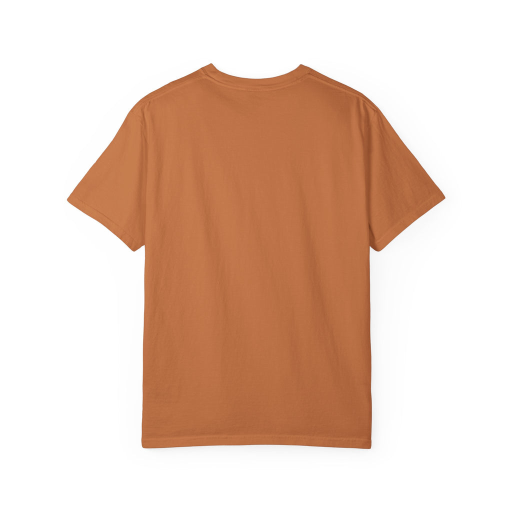 Good Vibes Unisex Garment-Dyed T-Shirt - Retro Cherry Design