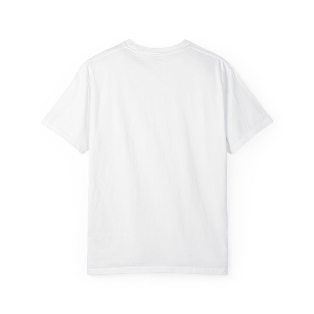 Good Vibes Unisex Garment-Dyed T-Shirt - Retro Cherry Design