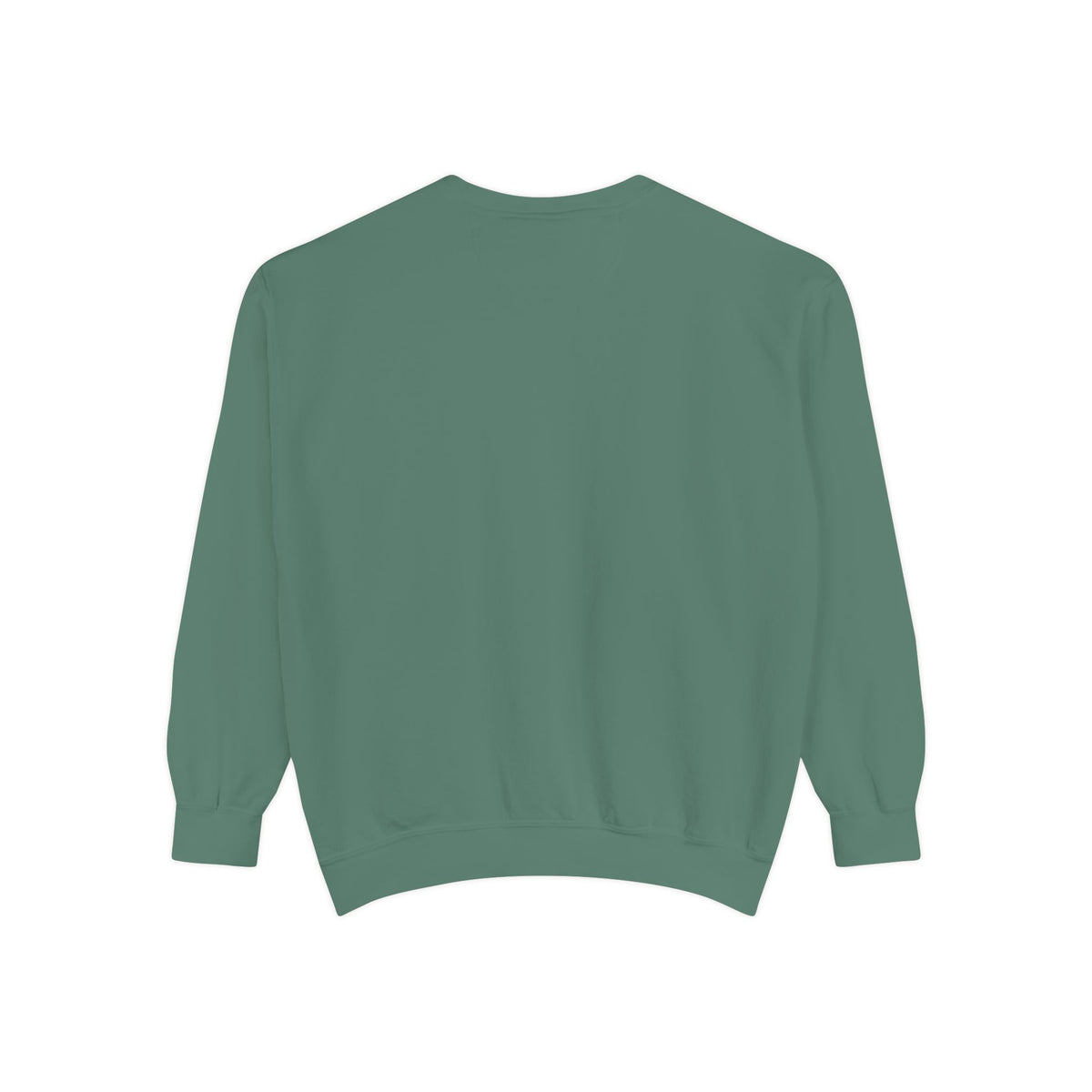 Cozy Unisex Garment-Dyed Sweatshirt with Unique Design, Casual Layering Piece, Perfect Gift for Holidays, Stylish and Comfortable