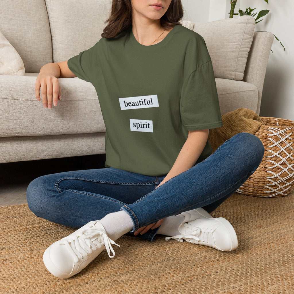 Beautiful Spirit T-Shirt — Minimal Positive Message Tee