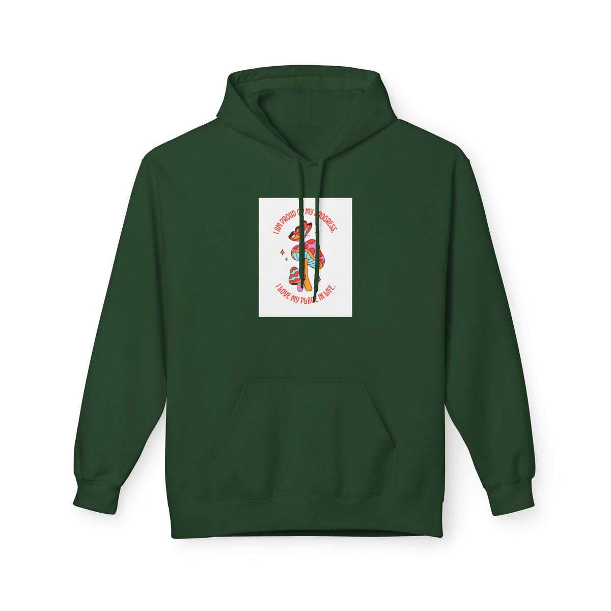 Cozy Fleece Hoodie for Every Occasion | Unisex Midweight Sweatshirt | Perfect Gift for Friends and Family, Relaxed Vibe, Casual Wear