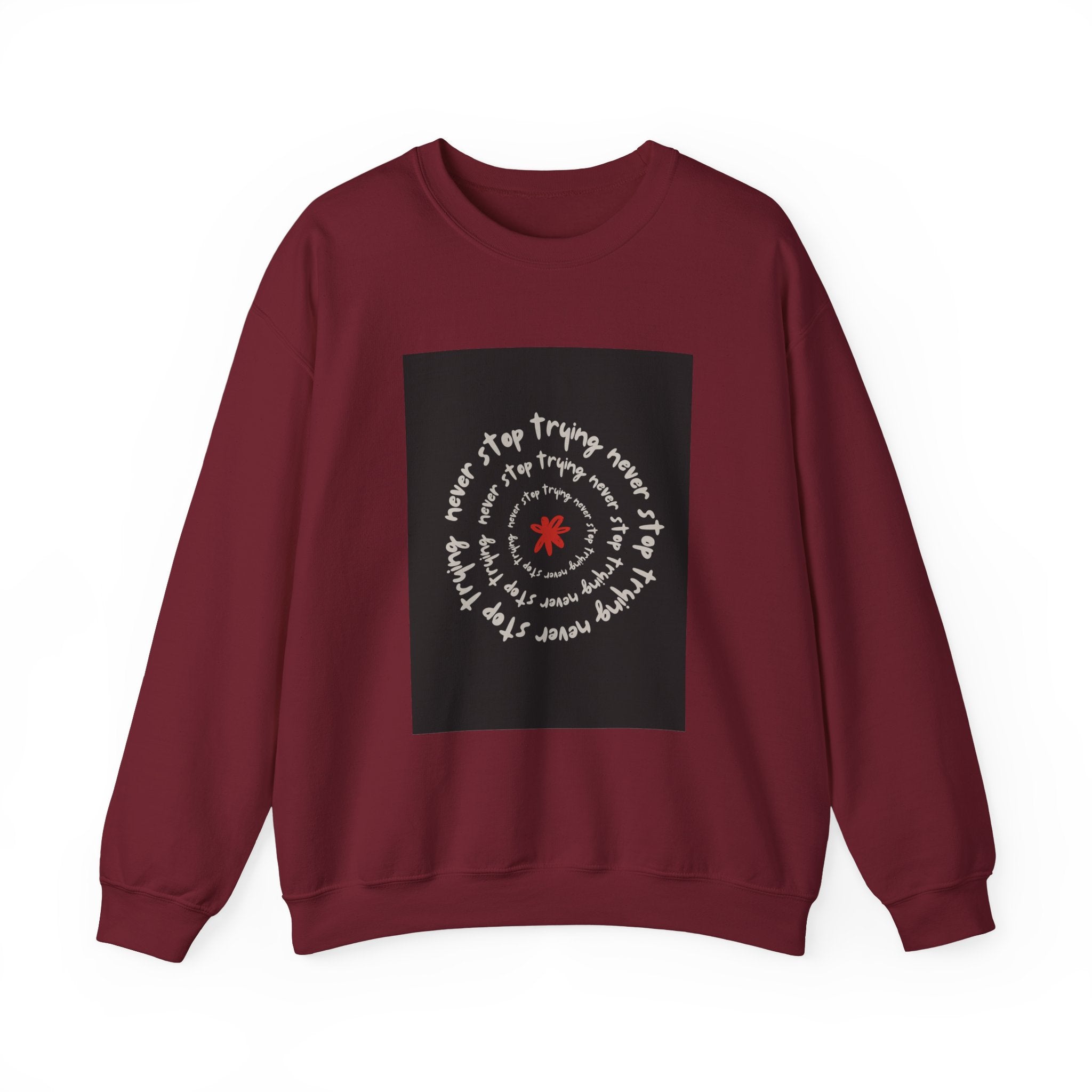 Inspirational Quote Crewneck Sweatshirt, Cozy Unisex Sweatshirt for Everyday, Motivational Gift, Perfect for Fall, Casual Wear