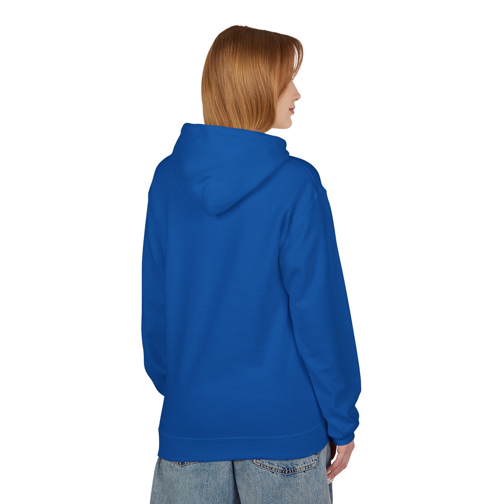 Retro Surfing Hoodie — Vintage Sunset 'High Tide' Graphic