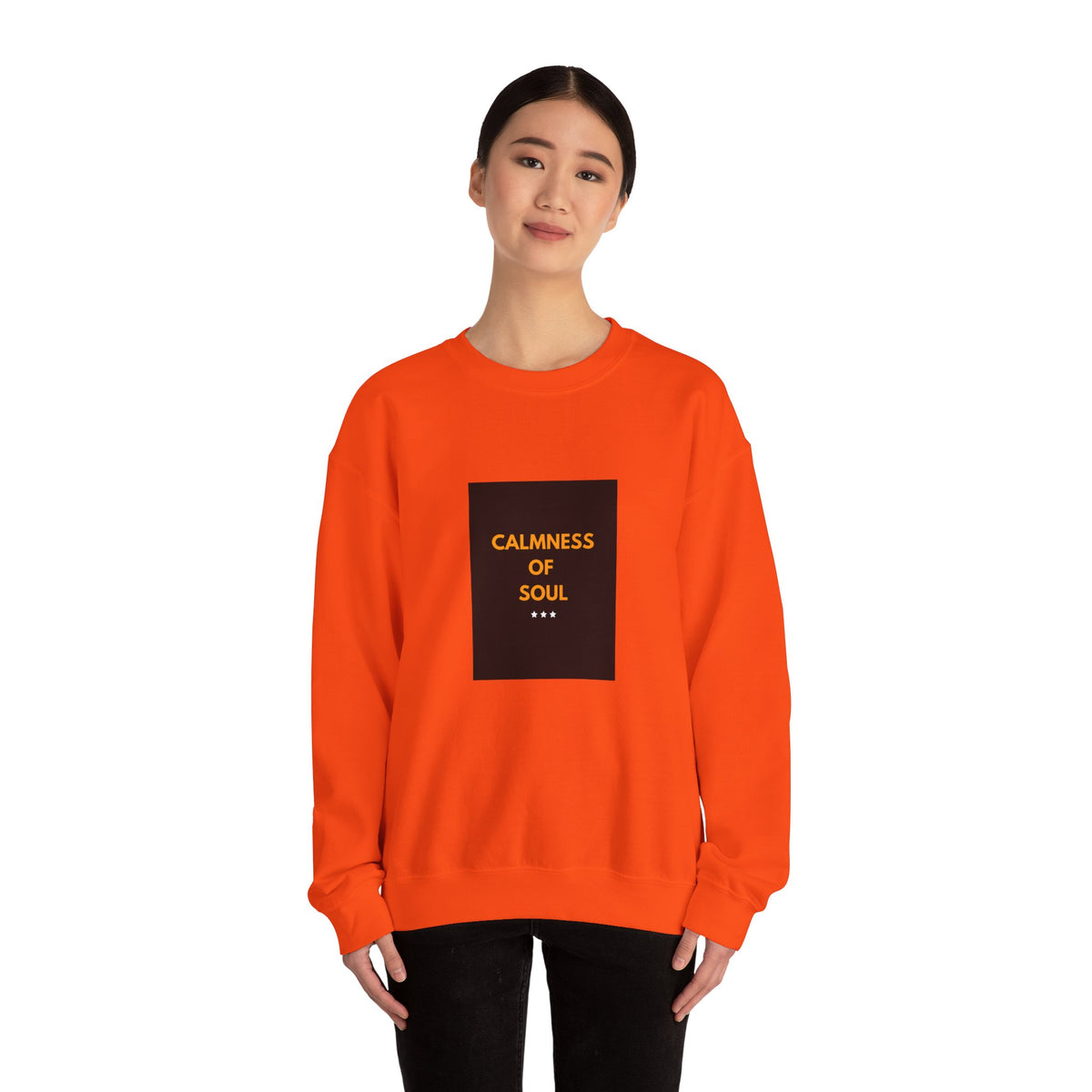 Sweatshirt | Cozy Unisex Crewneck, Perfect for Relaxation, Gift for Mindfulness, Casual Wear