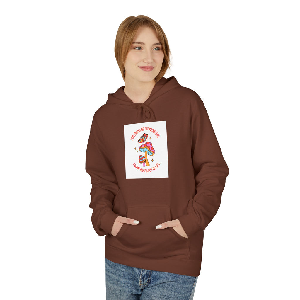 Cozy Fleece Hoodie for Every Occasion | Unisex Midweight Sweatshirt | Perfect Gift for Friends and Family, Relaxed Vibe, Casual Wear