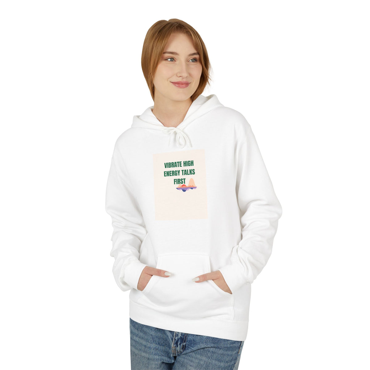 Inspirational Fleece Hoodie, Cozy Unisex Hoodie, Motivational Gift for Friends, Perfect for Everyday Wear, Warm and Comfy Sweatshirt