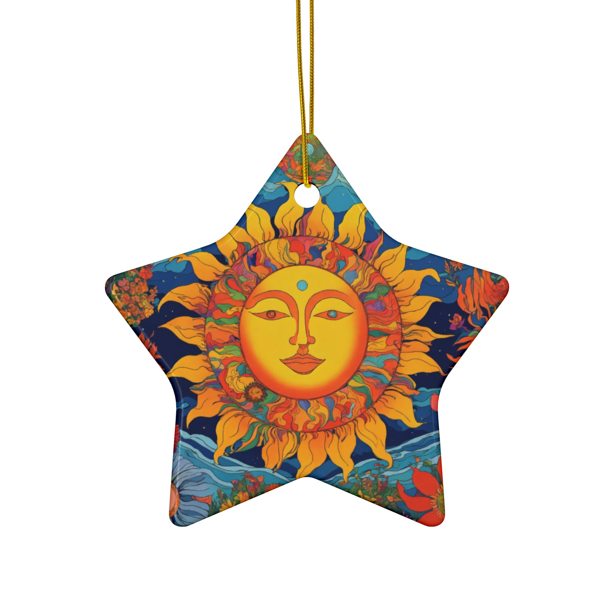 Ceramic Ornament, 4 Shapes