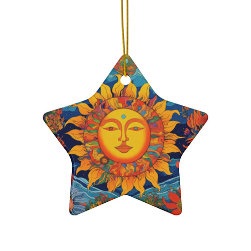 Ceramic Ornament, 4 Shapes