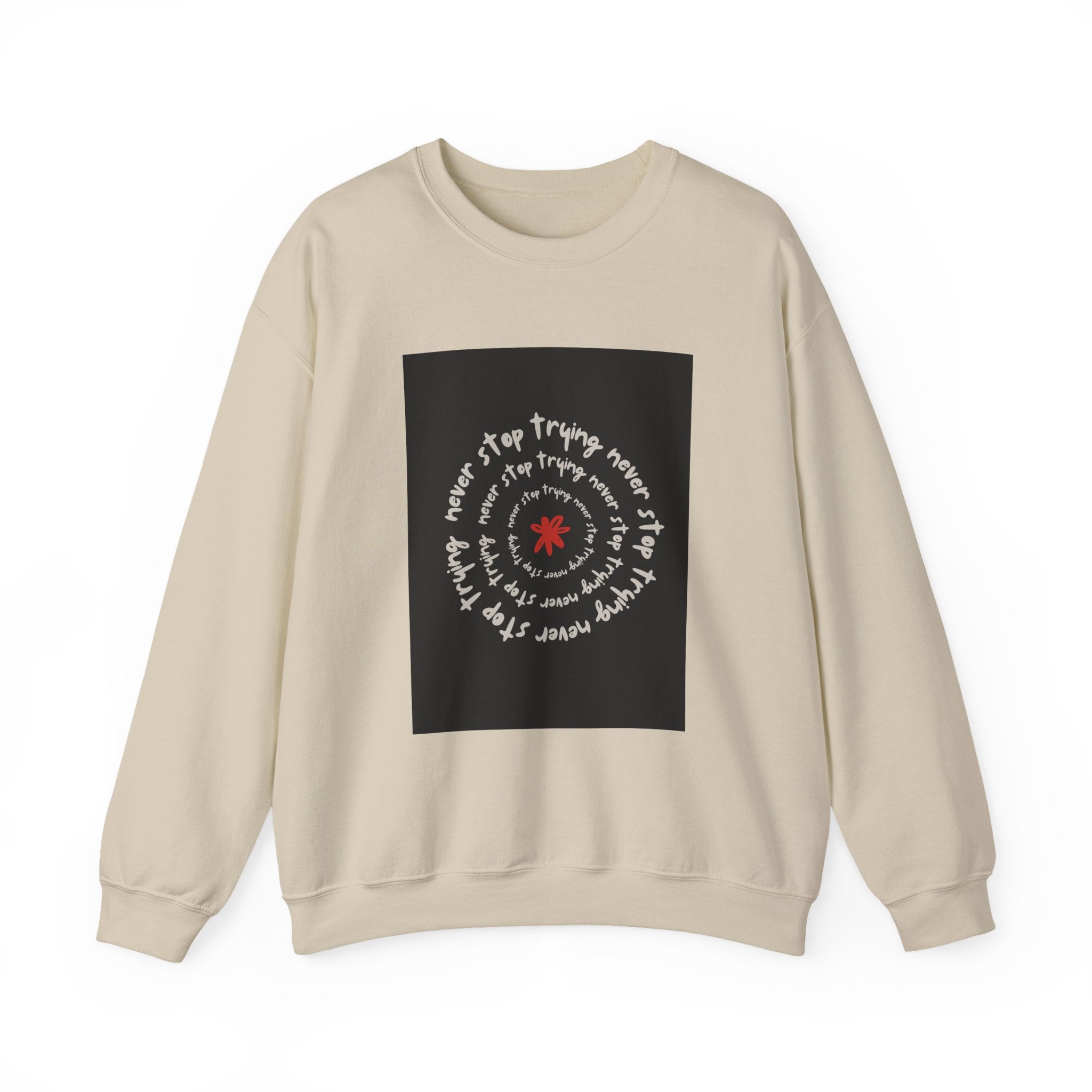 Inspirational Quote Crewneck Sweatshirt, Cozy Unisex Sweatshirt for Everyday, Motivational Gift, Perfect for Fall, Casual Wear