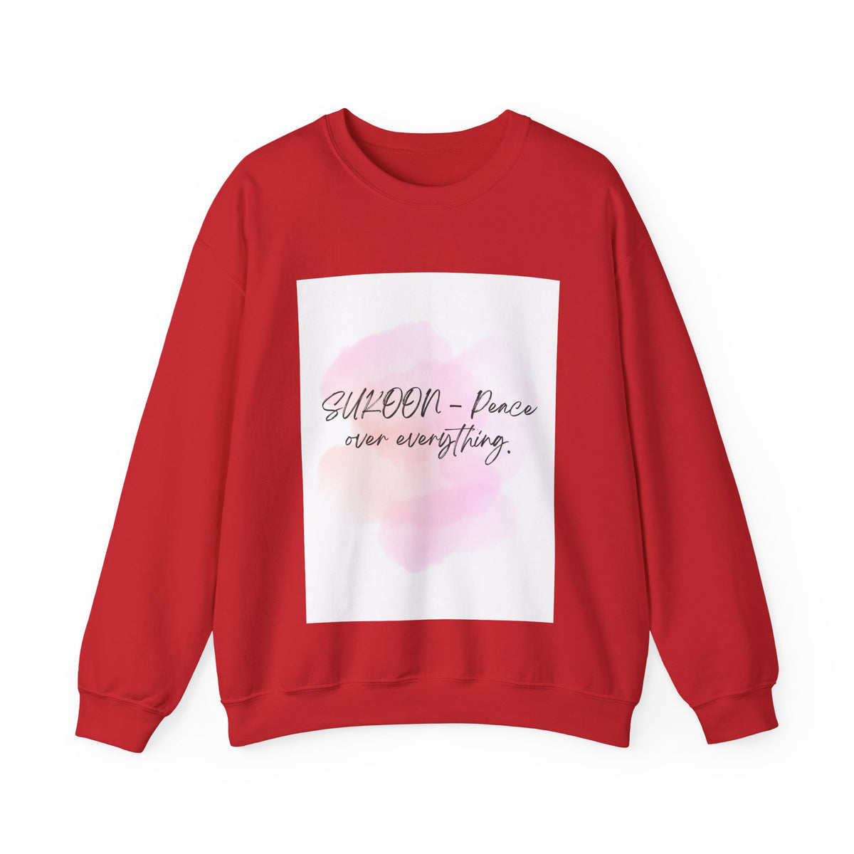 Inspirational Sweatshirt, Cozy Crewneck Sweatshirt for Mindfulness, Motivational Gift for Her, Relaxed Fit, Perfect for All Seasons