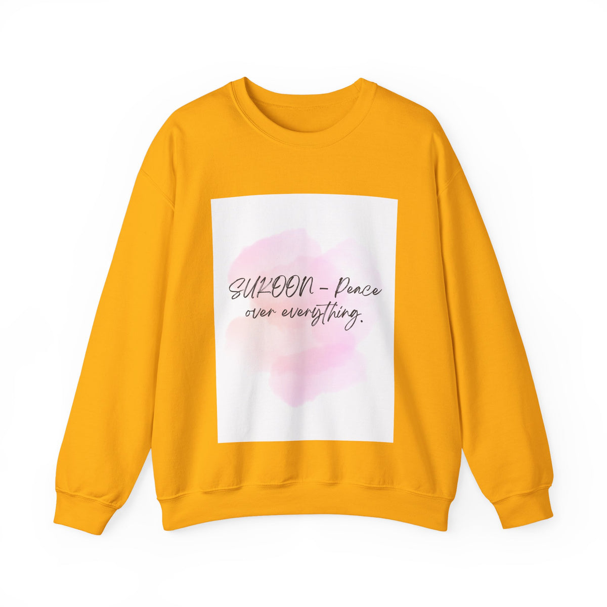 Inspirational Sweatshirt, Cozy Crewneck Sweatshirt for Mindfulness, Motivational Gift for Her, Relaxed Fit, Perfect for All Seasons
