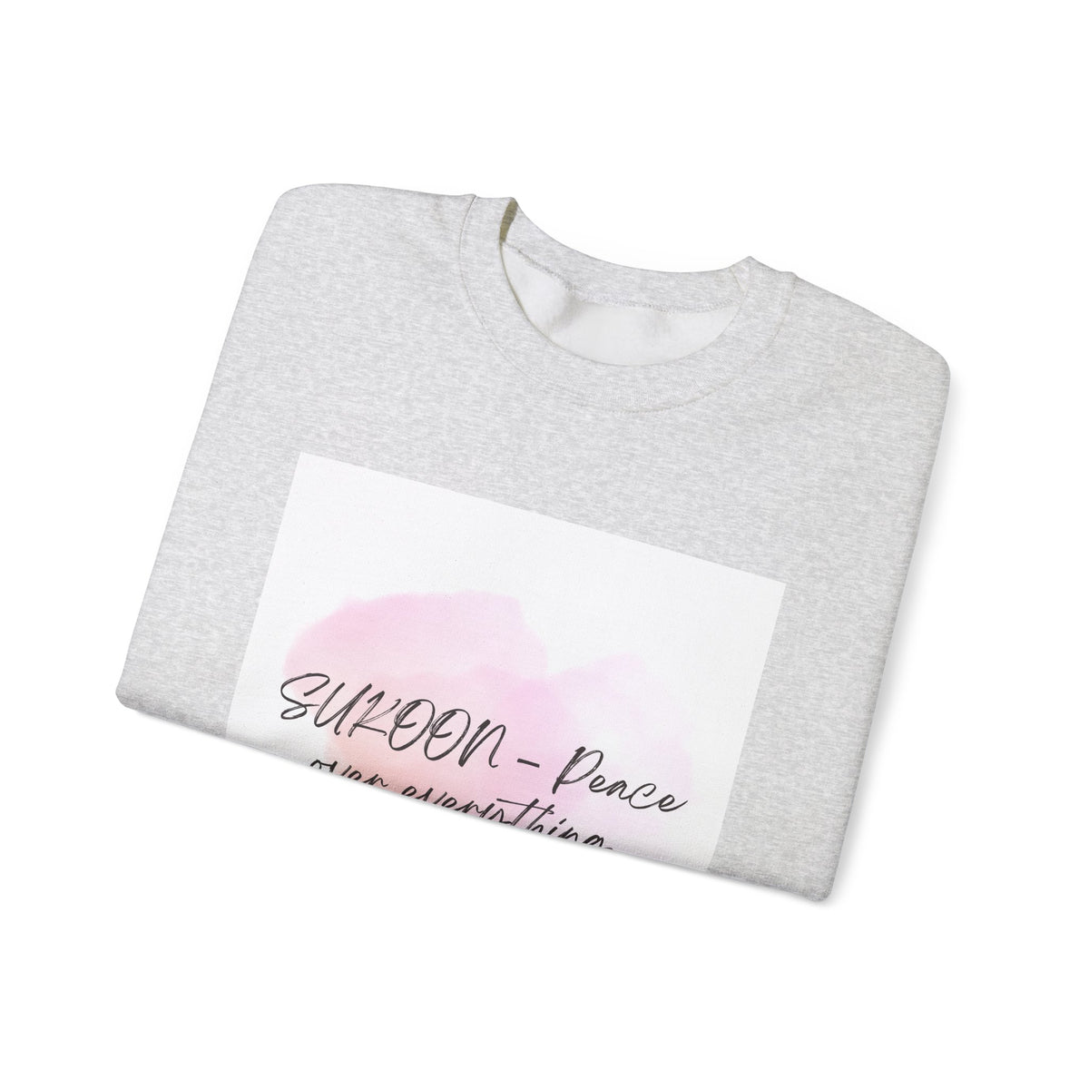 Inspirational Sweatshirt, Cozy Crewneck Sweatshirt for Mindfulness, Motivational Gift for Her, Relaxed Fit, Perfect for All Seasons