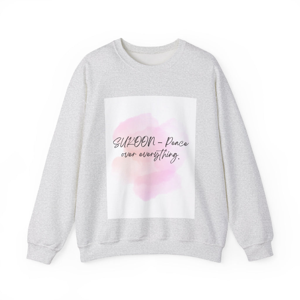 Inspirational Sweatshirt, Cozy Crewneck Sweatshirt for Mindfulness, Motivational Gift for Her, Relaxed Fit, Perfect for All Seasons