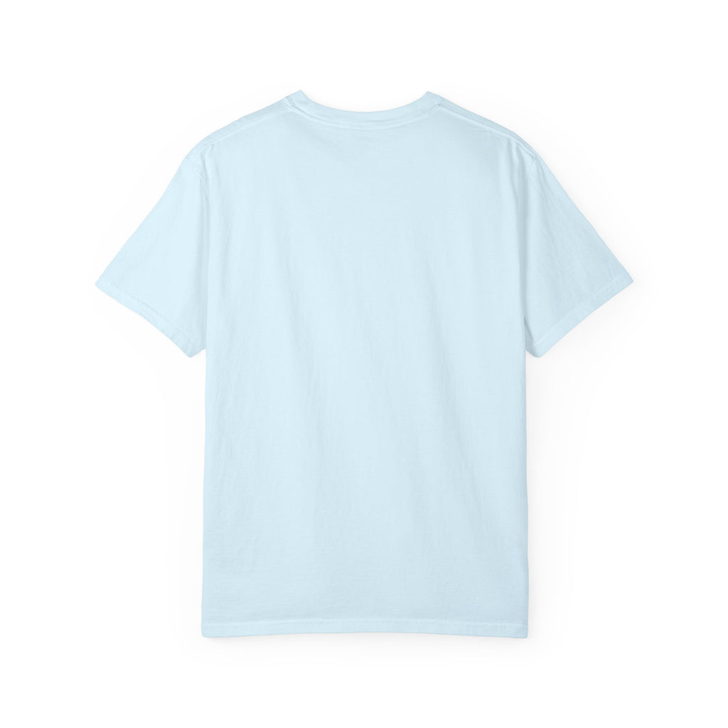 Good Vibes Unisex Garment-Dyed T-Shirt - Retro Cherry Design