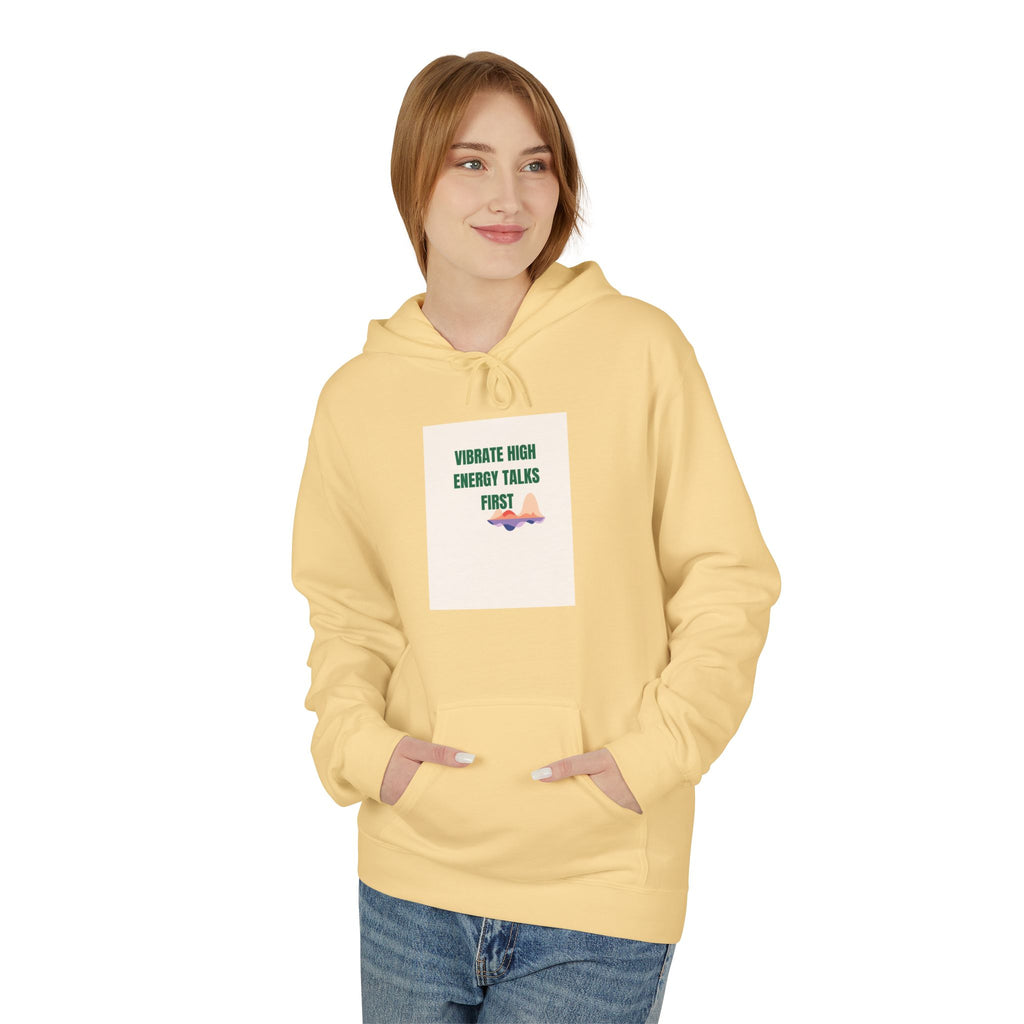 Inspirational Fleece Hoodie, Cozy Unisex Hoodie, Motivational Gift for Friends, Perfect for Everyday Wear, Warm and Comfy Sweatshirt