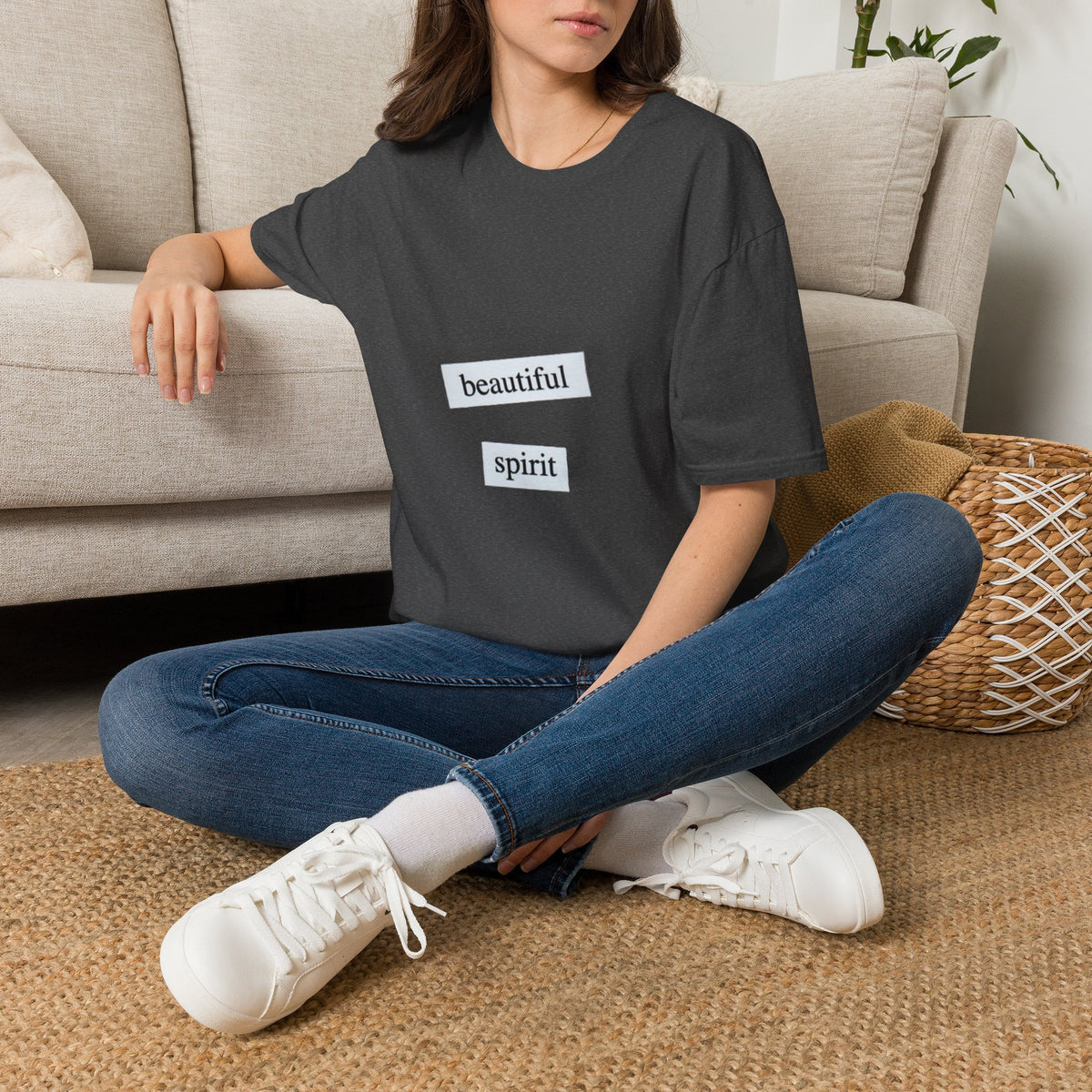 Beautiful Spirit T-Shirt — Minimal Positive Message Tee