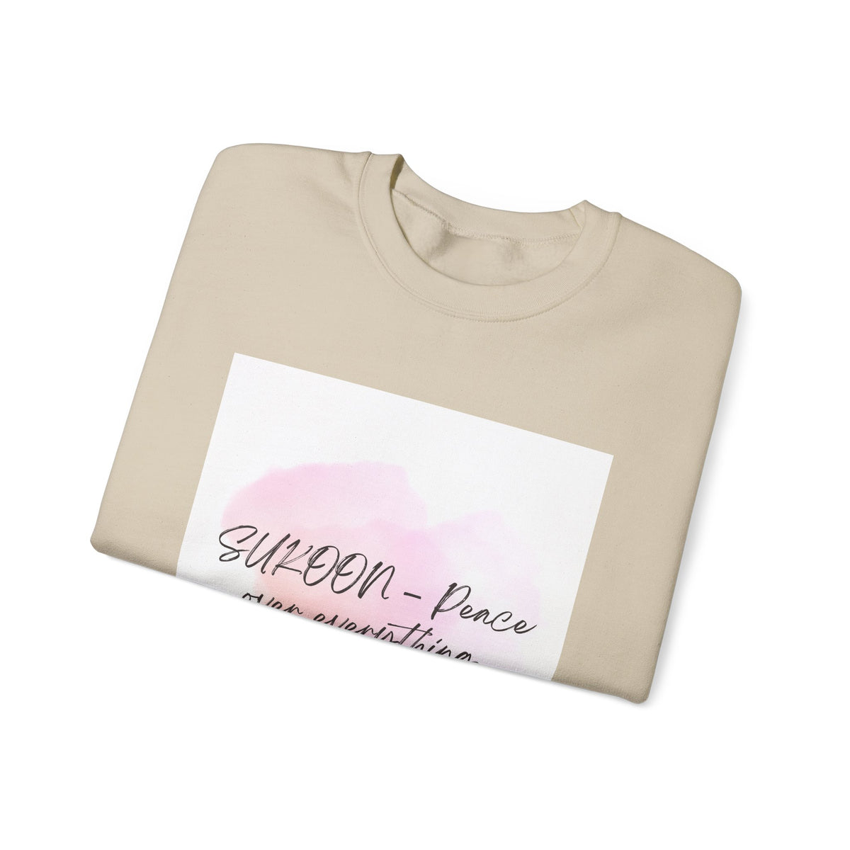 Inspirational Sweatshirt, Cozy Crewneck Sweatshirt for Mindfulness, Motivational Gift for Her, Relaxed Fit, Perfect for All Seasons
