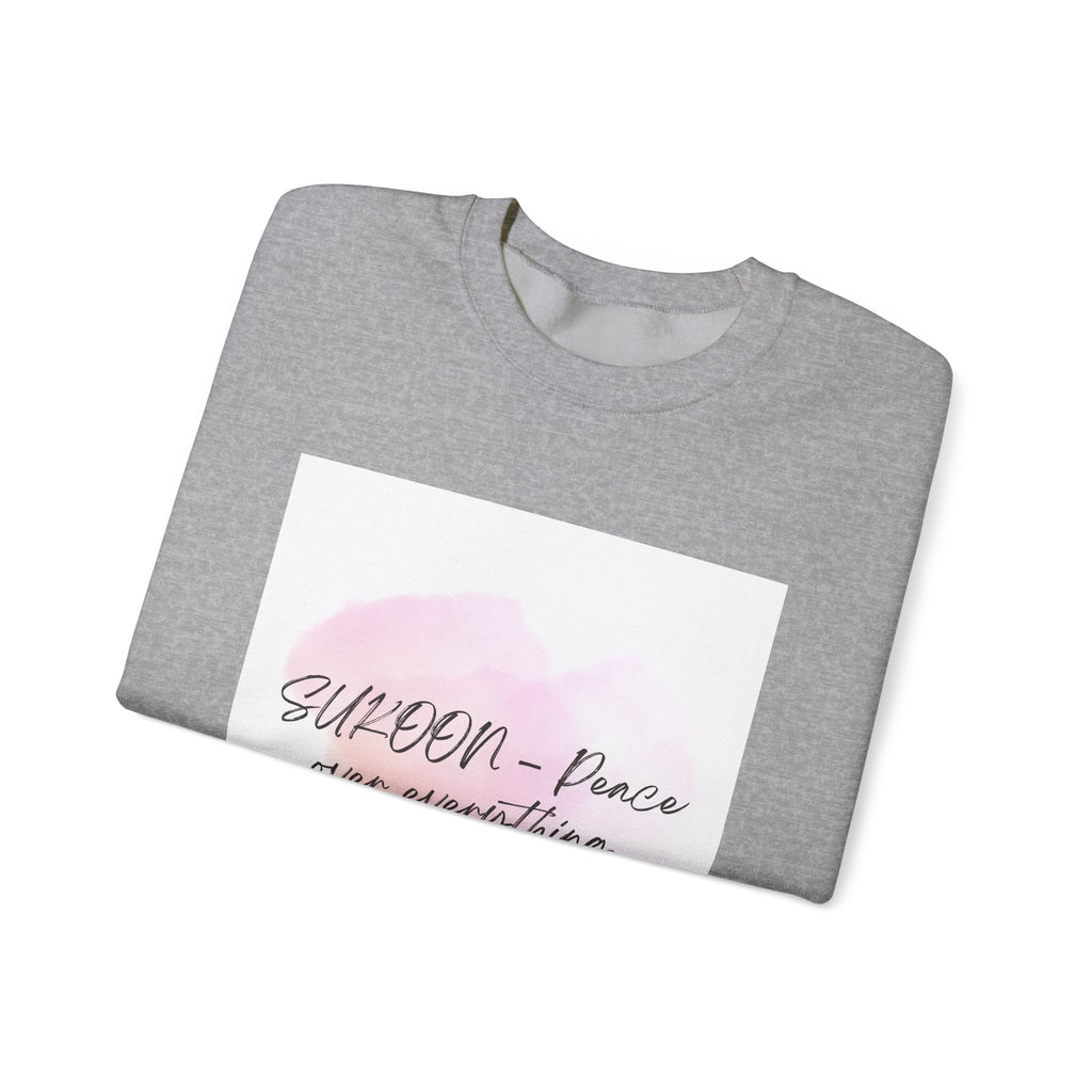 Inspirational Sweatshirt, Cozy Crewneck Sweatshirt for Mindfulness, Motivational Gift for Her, Relaxed Fit, Perfect for All Seasons