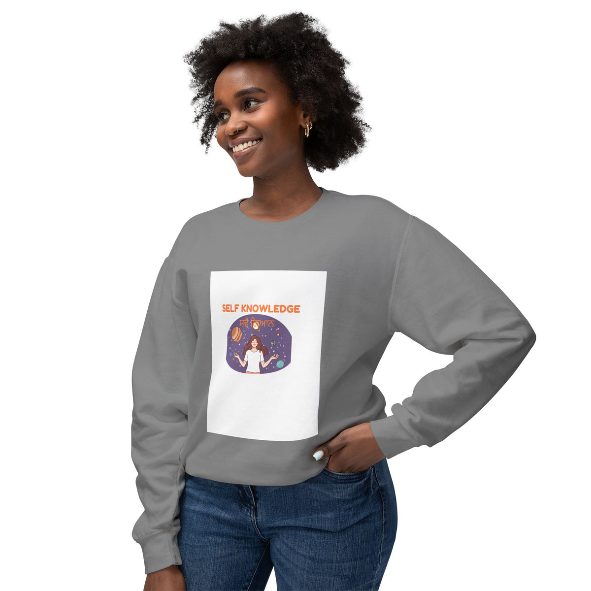 Unisex Lightweight Crewneck Sweatshirt