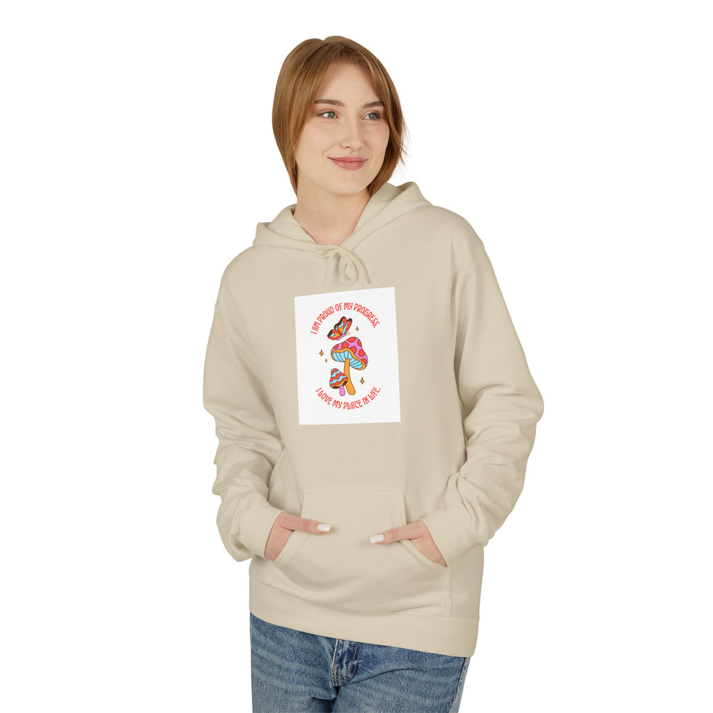 Cozy Fleece Hoodie for Every Occasion | Unisex Midweight Sweatshirt | Perfect Gift for Friends and Family, Relaxed Vibe, Casual Wear