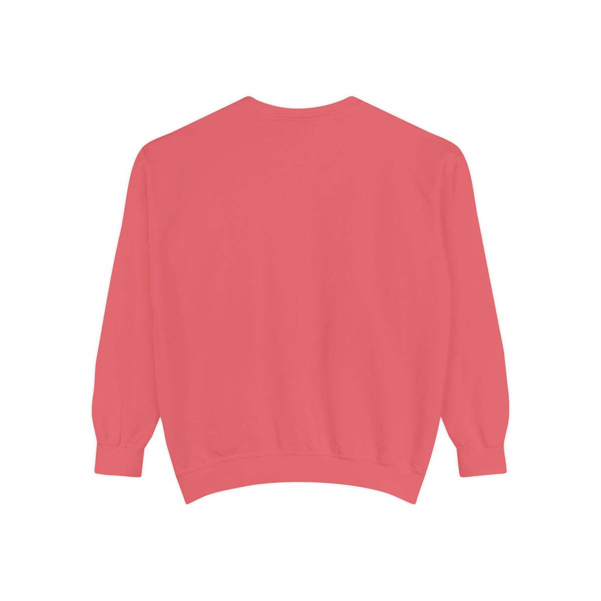 Cozy Unisex Garment-Dyed Sweatshirt with Unique Design, Casual Layering Piece, Perfect Gift for Holidays, Stylish and Comfortable