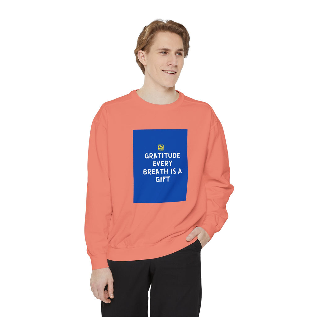 Sweatshirt, Cozy Crewneck, Gift for Her, Mindfulness Apparel, Inspirational Sweatshirt, Everyday Reminder